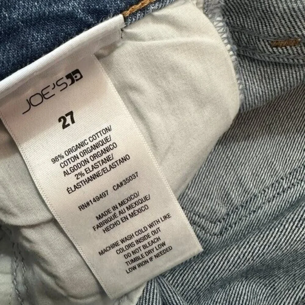 NWT Joe's Jeans Callie High Rise Bootcut Crop Jeans Women's 27